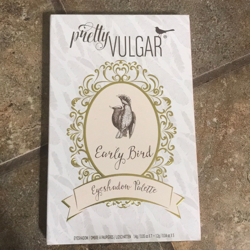 Pretty Vulgar early bird palette